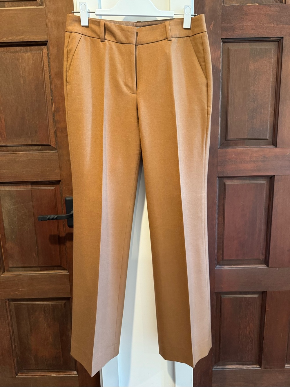 J.crew Stretch Trouser Caramel size 4